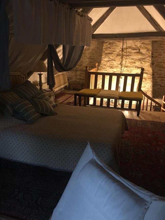 Bed and Breakfast Le Moulin A Huile Vailhourles Exteriér fotografie